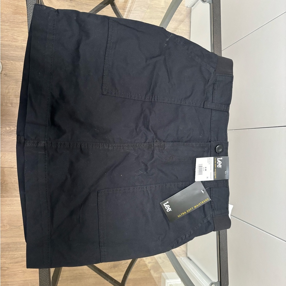 Lee brand new black cargo skirt